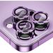 Camera Lens Protector for iPhone 14 ProMax/iPhone 14 Pro for iPhone 14 ProMax Screen Protector for Lens 9H Tempered Glass Film Full Cover Sticker Accessories-Purple