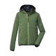 Outdoorjacke KILLTEC "KOS 230 BYS JCKT" Gr. 128, grün Kinder Jacken Outdoorjacken