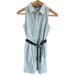 Polo By Ralph Lauren Dresses | Girls Polo Ralph Lauren Belted Preppy Chambray Dress Sz 12 | Color: Blue | Size: 12g