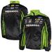 Men's Team Penske Black Ryan Blaney Menards Nylon Uniform Full-Snap Jacket