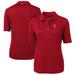 Women's Cutter & Buck Red Texas Rangers DryTec Virtue Eco Pique Recycled Polo