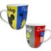 Disney Dining | 1 Mickey Mouse 90 Years The One & Only Mug Donald Pluto Goofy Replacement Yellow | Color: Blue/Red | Size: Os