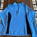 The North Face Tops | Blue Northface Half-Zip Fleece -Guc | Color: Black/Blue | Size: M