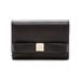 Kate Spade Bags | Kate Spade Montford Park Leather Darla Smooth Leather Wallet/Keychain Black | Color: Black/Pink | Size: Os