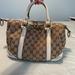 Gucci Bags | Authentic Gucci Monogram Equestrian Horseshoe Bowler White W/Dust Bag | Color: White | Size: Os