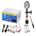 TEHONGMAI CR-C Common Rail Injector Testing Machine Fuel Tester Multifunctional Detector, Common Rail Injector Tester, Professional Diesel Nozzle Tester + S60H Fuel Injector Nozzle Tester