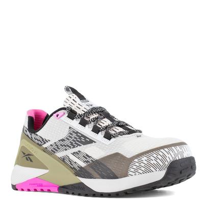 Reebok Work Nano X1 Adventure Work Composite Toe - Womens 7 Silver Oxford W