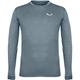 Salewa Herren Puez Melange Dry Longsleeve (Größe S, blau)