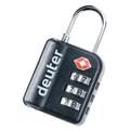 Deuter TSA Pad Lock (Größe One Size, schwarz)