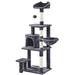 Tucker Murphy Pet™ 57" Danas Cat Condo Manufactured Wood in Gray | 57 H x 19 W x 16 D in | Wayfair A19E0842E47042BD8D552B32206BC808