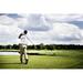 Hokku Designs Golf Player Mid-Swing - Wrapped Canvas Photograph Canvas | 8 H x 12 W x 1.25 D in | Wayfair 1DCA8057F0154376B978794E70CB720E