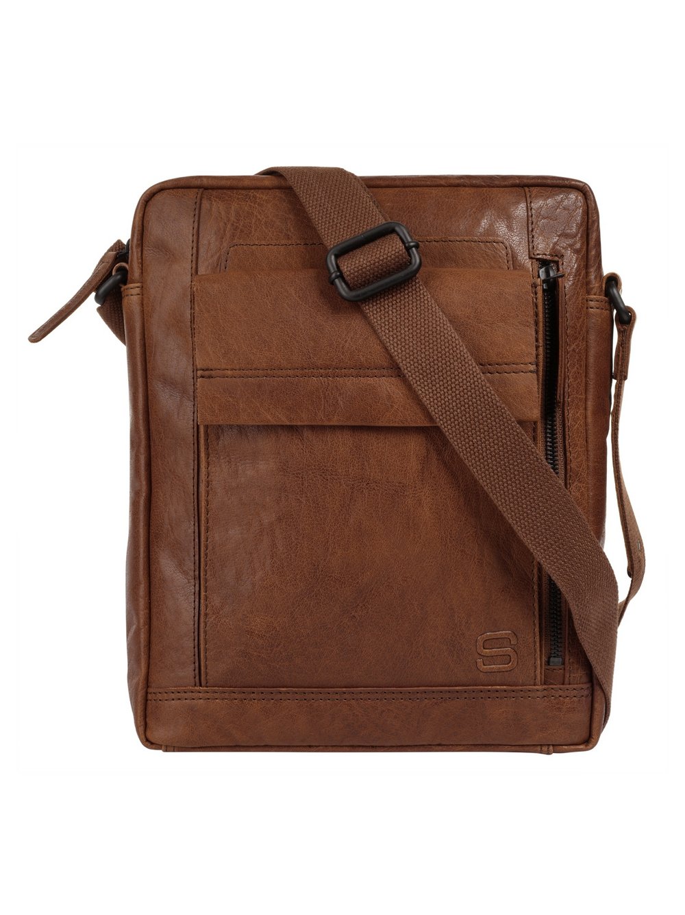 Spikes & Sparrow Umhängetasche Damen cognac, ONE SIZE Image