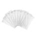 LA TALUS 10Pcs Swimming Pool Filter Easy to Install Nylon Above Ground/Inground Pool Skimmer Sock for Water Activities White One Size