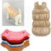 Autumn And Winter Pet Color Coat Down Jacket Vest Thickened Pet Clothes Pet Sweater DOPI
