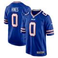 Men's Nike Nyheim Hines Royal Buffalo Bills Game Player Jersey