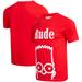 Unisex Freeze Max Red The Simpsons Rude T-Shirt