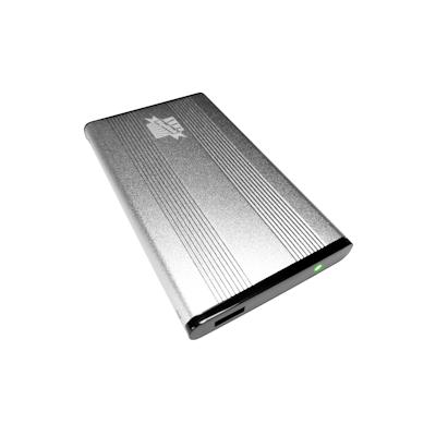 Externes USB 3.0 Gehäuse aus Aluminium für 2,5 Zoll Festplatten SATA HDD und SSD, HipDisk, 10er Pack
