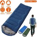 iMounTEK Camping Sleeping Bag for Adults Teens Lightweight Portable Moisture&Wind&Rain-Proof Hiking Sleep Bag with Carry Bag 32-50â„‰ for Spring Autumn Winter Seasons NavyBlue