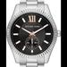 Michael Kors Accessories | Men’s Michael Kors Lexington Watch. New Without Tags. | Color: Black/Silver | Size: Os