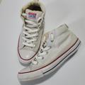 Converse Shoes | Converse All Star Men's Street Canvas Mid Top Sneaker Mens 10 Womens 12 Shoes | Color: Red/White | Size: 10