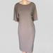 Free People Dresses | Fp Beach Midi Tunic Dress In Taupe Brown | Color: Brown/Tan | Size: Xs