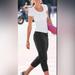 Athleta Pants & Jumpsuits | Athleta Black La Viva Cropped Jogger, Style Capri Cropped Pants | Color: Black | Size: 2