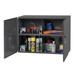 Durham 338-95 23.88 x 33.75 x 12 in. Prime Cold Rolled Steel Utility Cabinet with 4 Equal Sections Gray