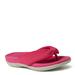 Original Comfort By Dearfoams Olivia Low Foam Thong Sandal - Womens 6 Pink Sandal Medium