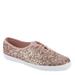 Keds Champion Glitter Cel - Womens 6.5 Gold,Pink Oxford W