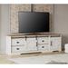 WAMPAT Modern Farmhouse TV Stand for up to 85" TVs