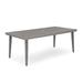 Wade Logan® Aryonna Dining Table in Gray | 30 H x 78 W x 38 D in | Outdoor Dining | Wayfair F890977B006E41ED94474B0C359D7793