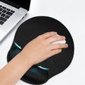 Ergonomic Mouse Pad with Wrist Support Gel Mouse Pad with Wrist Rest Comfortable Computer Mouse Pad for Laptop Pain Relief Mousepad with Non-slip PU Base for Office %26 Home