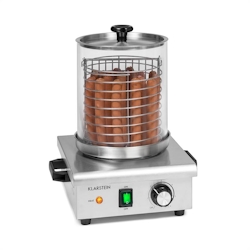Klarstein Wurstfabrik 450 Hot Dog Maker 450W 5L 30-100°C Glas Edelstahl Silber Image
