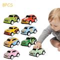 AAOMASSR Diecast Metal Pullback Cars | Friction-Powered Toy Cars for Kids | 8Pack Mini Car Set | Ages 3 and Older! Toddler Toys | Die Cast Metal Toy Cars