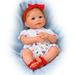 The Ashton-Drake Galleries Little Saylor Lifelike So Truly RealÂ® Baby Girl Doll Weighted Fully Poseable with Soft RealTouchÂ® Vinyl Skin by Award Winning Master Doll Artist Linda Murray 18 -Inches