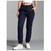 Sweathose TRIGEMA "TRIGEMA Sweathose", Damen, Gr. L, US-Größen, blau (navy), 70% Baumwolle, 30% Polyester, sportlich, Hosen