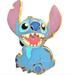 Disney Jewelry | Disney Lilo & Stitch Sitting 2008 Enamel Pin - Official Pin Trading | Color: Blue/Purple | Size: Os