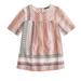 J. Crew Tops | J.Crew Geo Print Multicolored Short Sleeve Peasant Top Size 8 | Color: Orange/Pink | Size: 8