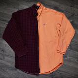 Ralph Lauren Shirts | Chaps X Ralph Lauren Long Sleeve Button Down Shirts - Bundle Of 2 - Size Large | Color: Blue/Orange | Size: L