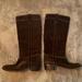 Michael Kors Shoes | Michael Kors Brown Suede Riding Boots-Women’s Size 6.5 | Color: Brown | Size: 6.5