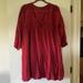 American Eagle Outfitters Dresses | American Eagle Lace Dress | Color: Red | Size: L