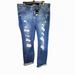 Torrid Jeans | Crop Bombshell Straight Premium Stretch High-Rise Jean Nwt Size 15 | Color: Blue | Size: 16