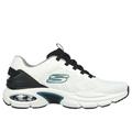 Skechers Men's Skech-Air Ventura Sneaker | Size 10.5 | White/Black | Textile/Synthetic | Vegan