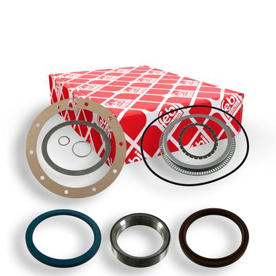 FEBI BILSTEIN Dichtungssatz, Radnabe Universal hinten rechts links für MERCEDES-BENZ 9403500635 A9403501735 A9403500635 39276 Image