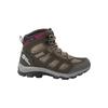Wanderschuh JACK WOLFSKIN "VOJO 3 TEXAPORE MID W", Gr. UK 3 - EU 35,5, Normalschaft, bunt (khaki, burgundy), Main Material Second Material 100% Polyamide Lining Sole 100% Rubber/ EVA, Schuhe