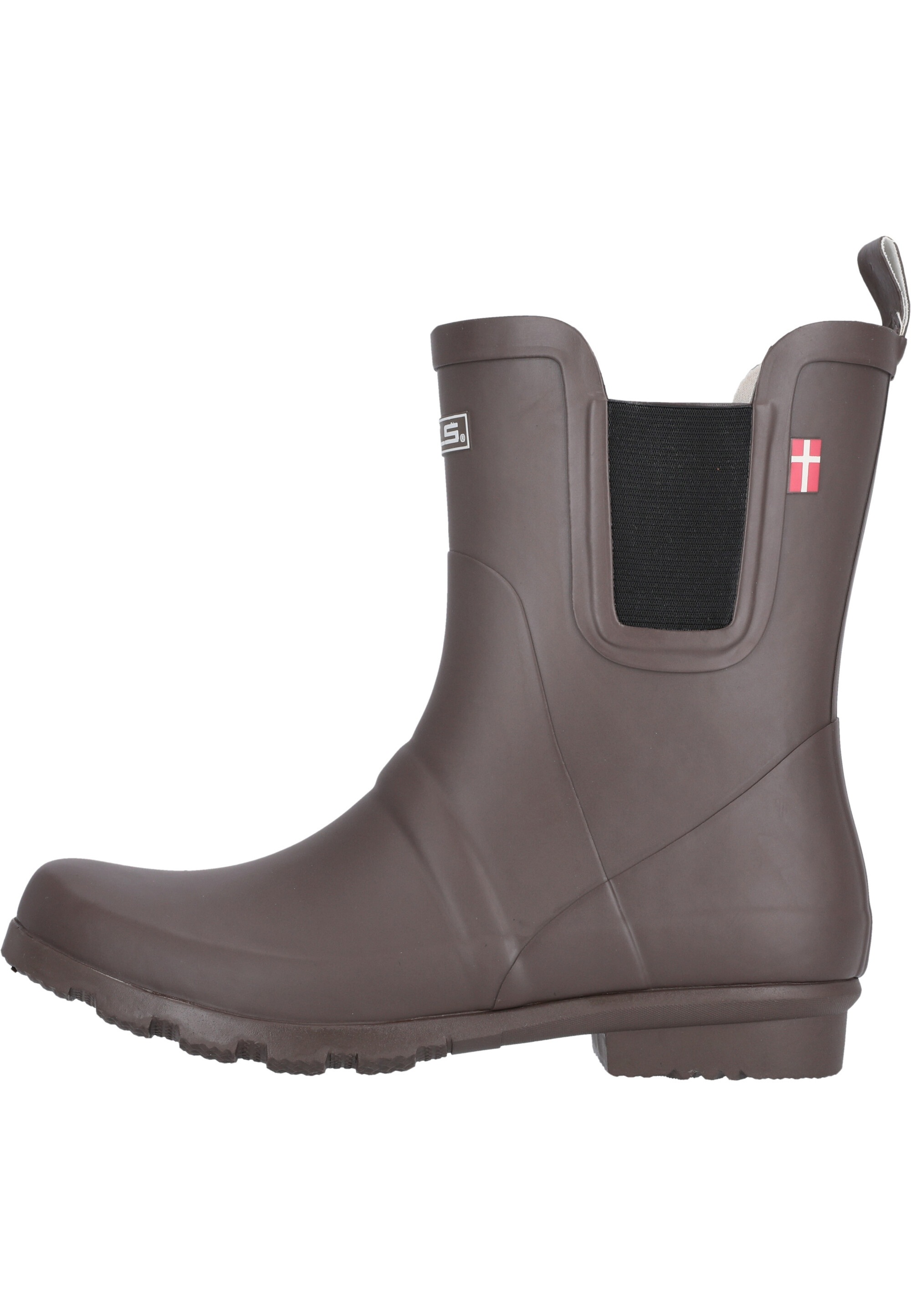Gummistiefel MOLS "Suburbs", Gr. 36, braun (dunkelbraun), Gummi, Schuhe, mit wasserdichter Funktion Image