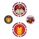 WinCraft Iron Man 4-Pack Ball Marker Set