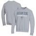 Men's Champion Gray BYU Cougars Gymnastics Stack Powerblend Pullover Sweatshirt
