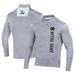 Men's Under Armour Heather Gray Notre Dame Fighting Irish Gameday Twist Quarter-Zip Top