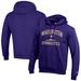 Men's Champion Purple Washington Huskies Gymnastics Icon Powerblend Pullover Hoodie